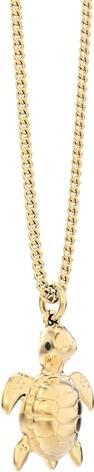 Actual product image MTM Sea Turtle Necklace (Brass, 18k Gold, 43 cm)