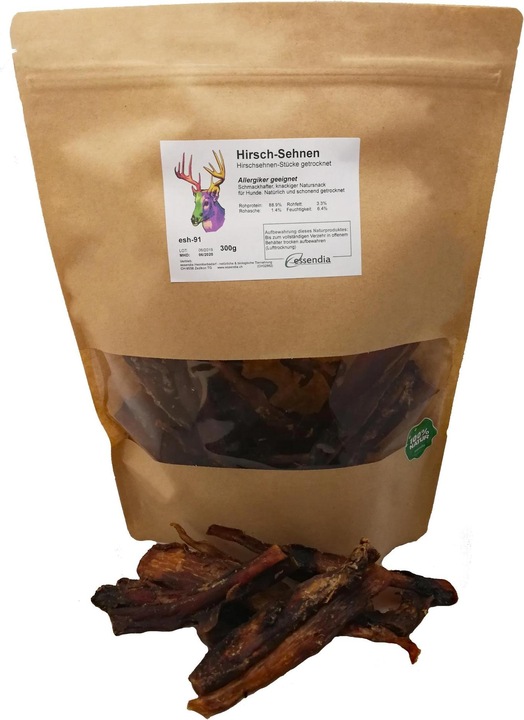 Actual product image Essendia Deer sinew chew, 300 g (Junior, Adult, Senior, 1 pcs., 320 g)
