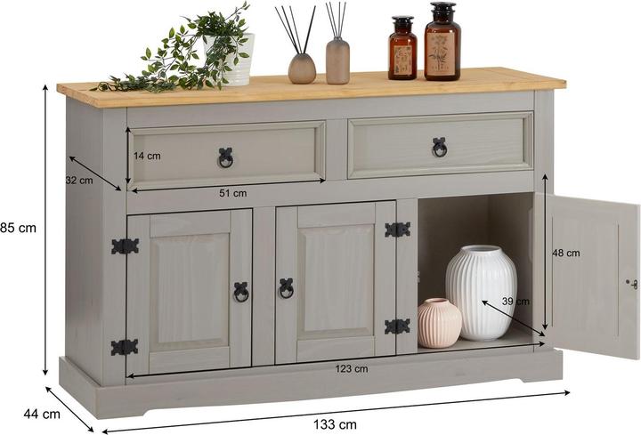 Produktbild IDIMEX Tequila (133 x 44 x 85 cm)
