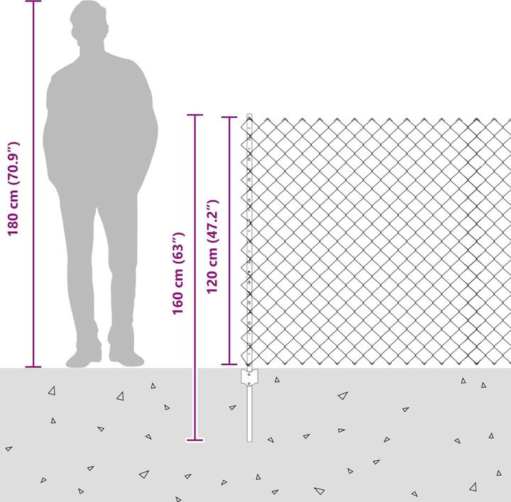 Produktbild vidaXL Aussenbarriere