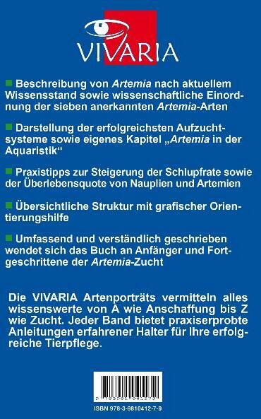 Produktbild Artemia - Der Urzeitkrebs (Deutsch, Oliver Drewes, 2007)
