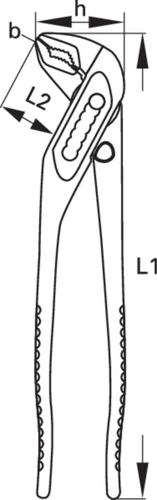 Image du produit Gedore water pump pliers (300 mm)