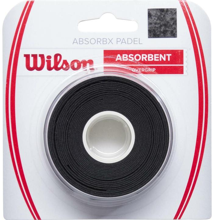 Immagine prodotto Wilson Absorbx Padel Overgrip Black (3x)