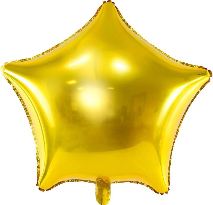 Produktbild Partydeco Sternballon Gold 48cm (1 x)