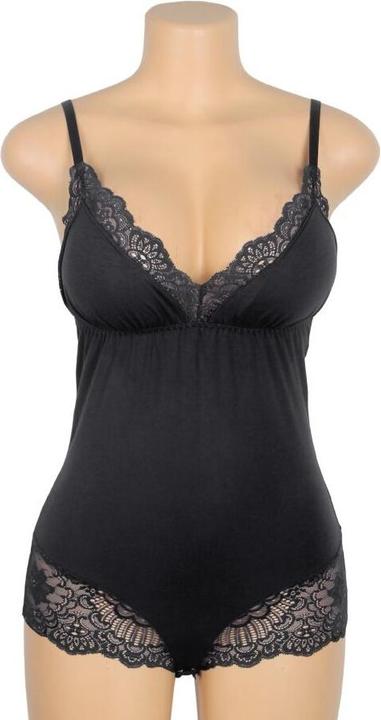 Actual product image Queen Lingerie Lace Sexy Teddy L/Xl (L, XL)