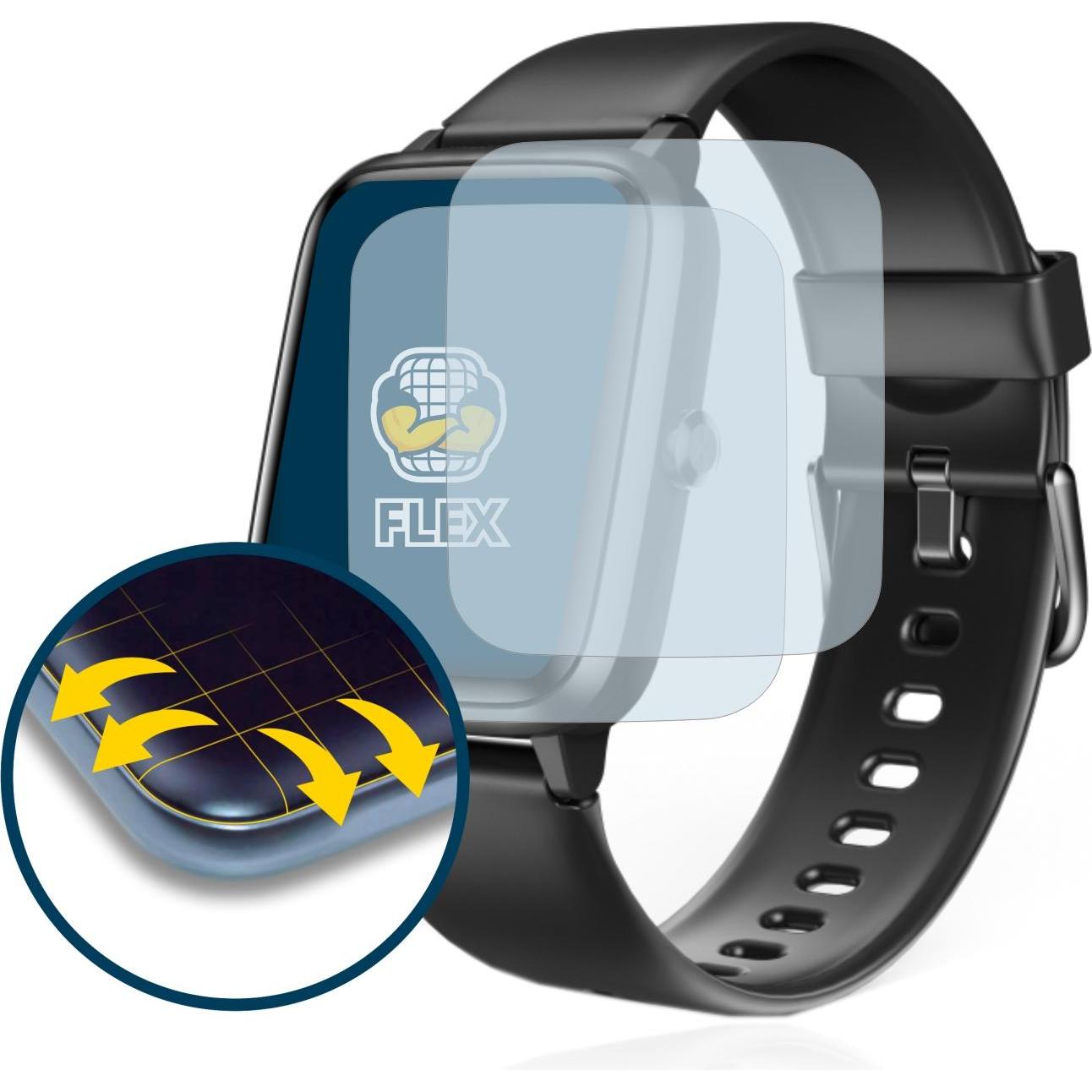 Thumbnail - BROTECT Full-Cover Displayschutz, Smartwatch Schutzfolie, Transparent