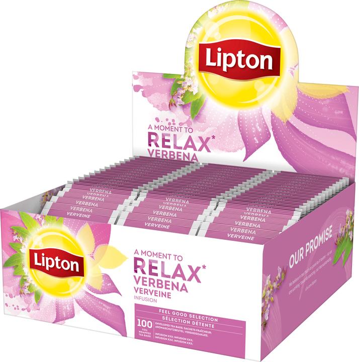 Image du produit Lipton Sachets de thé Feel Good Selection Verveine 100 pièces (150 g)