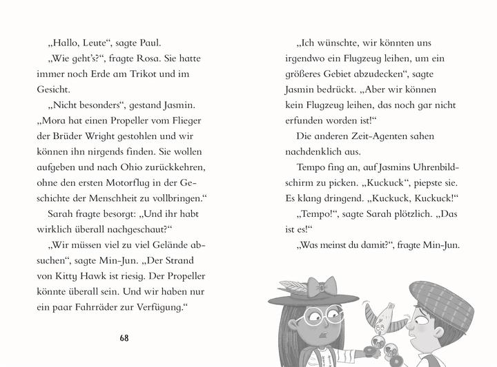 Actual product image Die Zeit-Agenten 1. Das Propeller-Dilemma (S. J. King, Cornelia Stoll, Esther Hernando, DK Verlag - Kids, German)