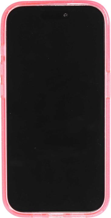 Actual product image PhoneLook Hard silicone case with glitter back and MagSafe (Apple iPhone 15 Pro)