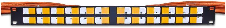 Actual product image Wirewin 24-port 1U patch panel, shielded