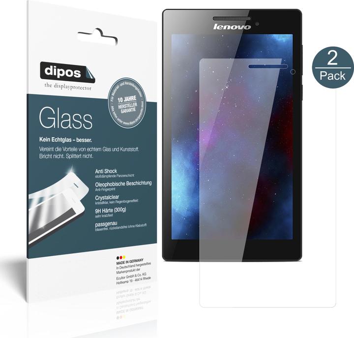 Produktbild Dipos Displayschutz Anti-Shock (1 Stück, Tab 2 A7-10)