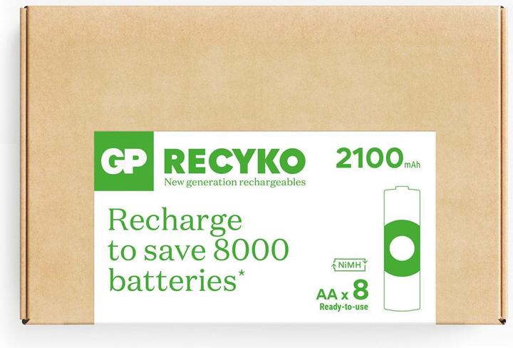 Actual product image GP Batteries Battery Recharger (1 pcs., AA, 2100 mAh)
