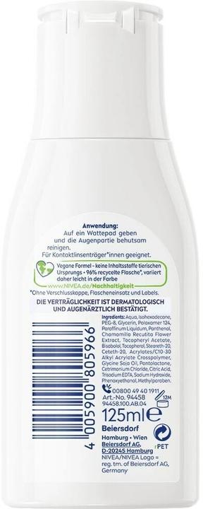 Immagine prodotto NIVEA Struccante cremoso per occhi waterproof (Struccante)