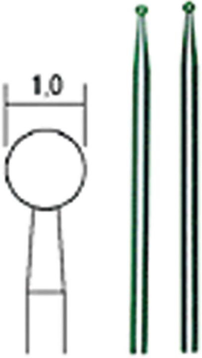 Productafbeelding Proxxon Diamant slijpstiftkogel 1,0 mm (K1'000)