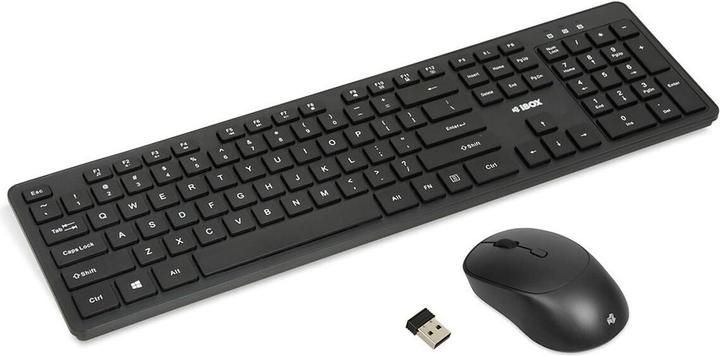 Actual product image iBox Workstation Pro Kit wireless keyboard + mouse (US, Wireless)