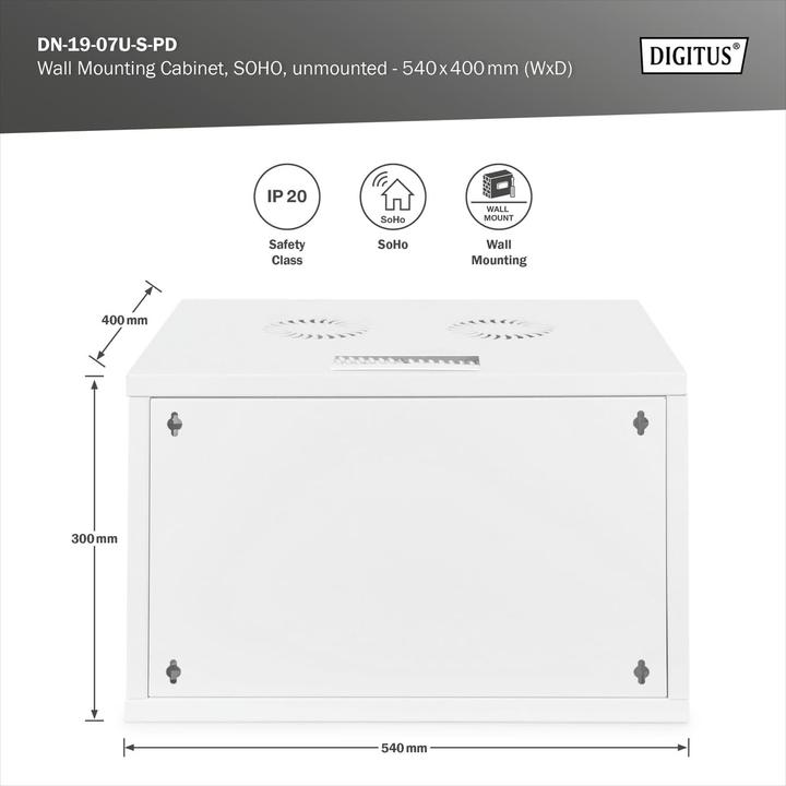 Produktbild Digitus Soho (7 HE, 19 Zoll Rack)