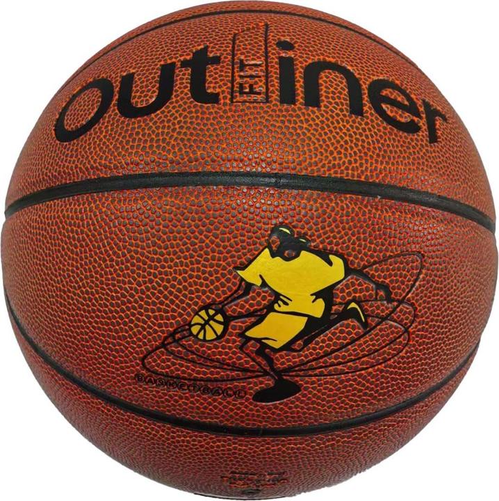 Actual product image Outliner Basketball Ball Pvc Size 6 (6)
