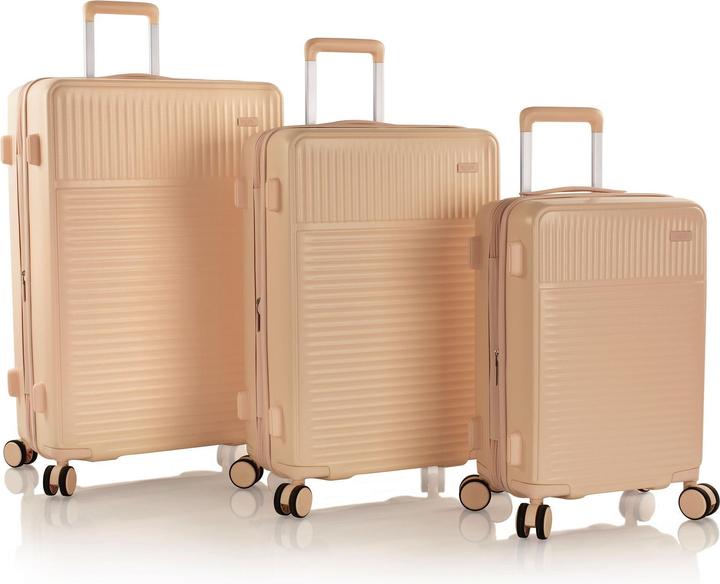 Image du produit Heys Set de valises Pastel 4 roulettes 3 pièces avec soufflet extensible (219 l)
