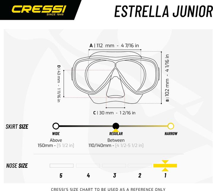 Actual product image Cressi Estrella Tx
