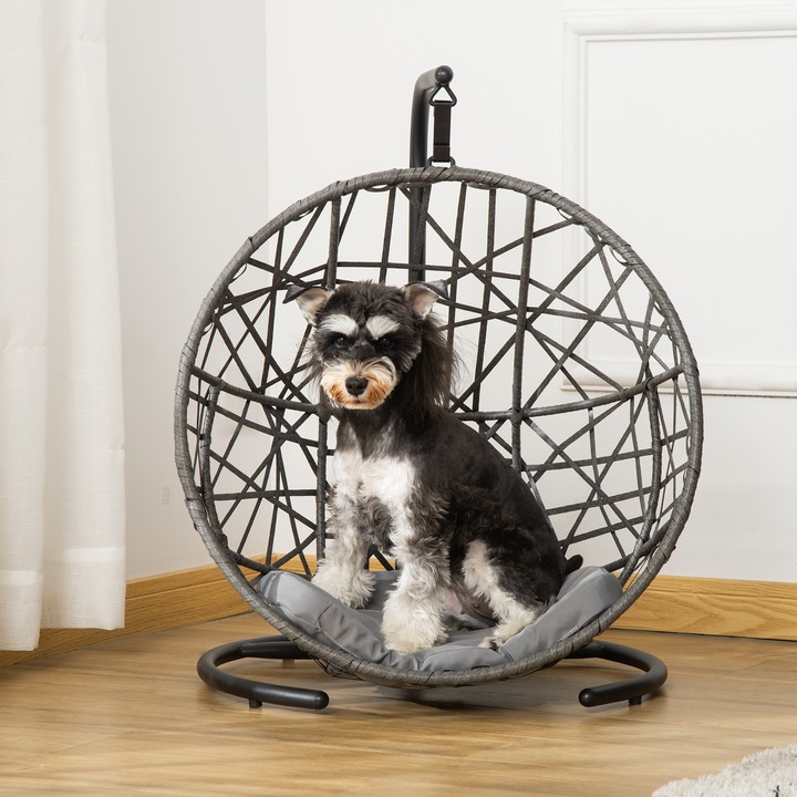 Actual product image PawHut Dog kennel with cushion (Dog house)