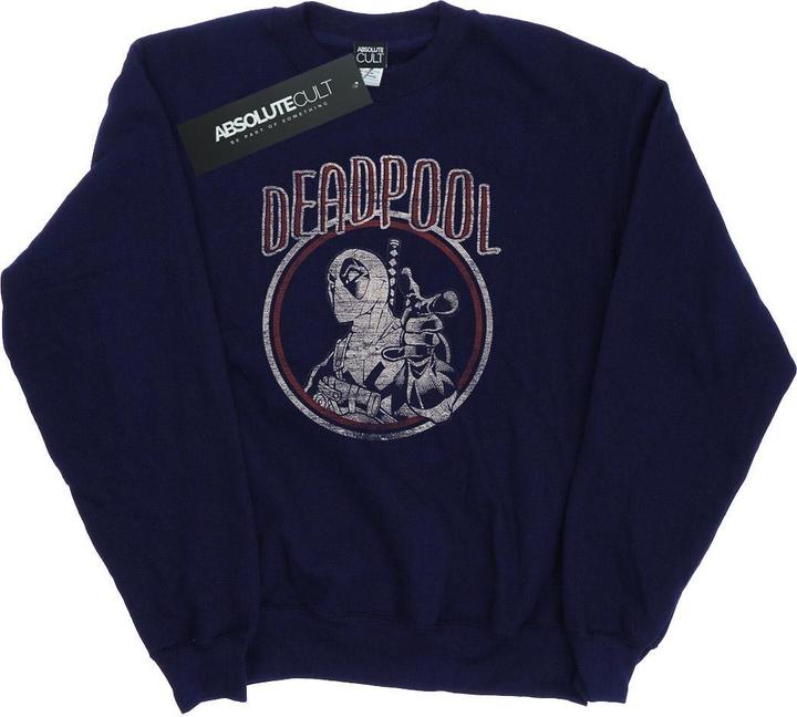 Immagine prodotto Deadpool Vintage Circle Felpa Donna (L)