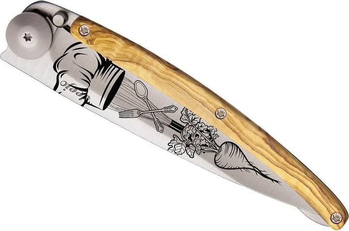 Actual product image Deejo Olive wood Chef (9.50 cm)