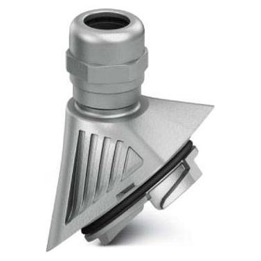 Phoenix Contact, Collegamento per cavi, HC-B-G-M25-EC-AL Pressacavo con controdado M25 argento 1 pz.