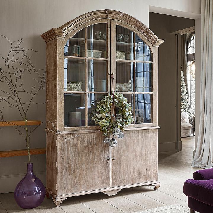 Produktbild Loberon Schrank Périmonde antikgrau (147 x 52 x 228 cm)