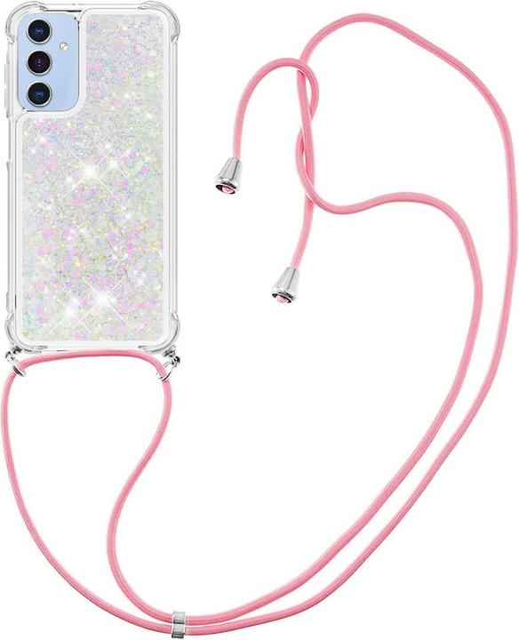 Actual product image Cover-Discount Galaxy A17 / A26 - Glitzer Hülle mit Kordel (Samsung Galaxy A26, Samsung Galaxy R)