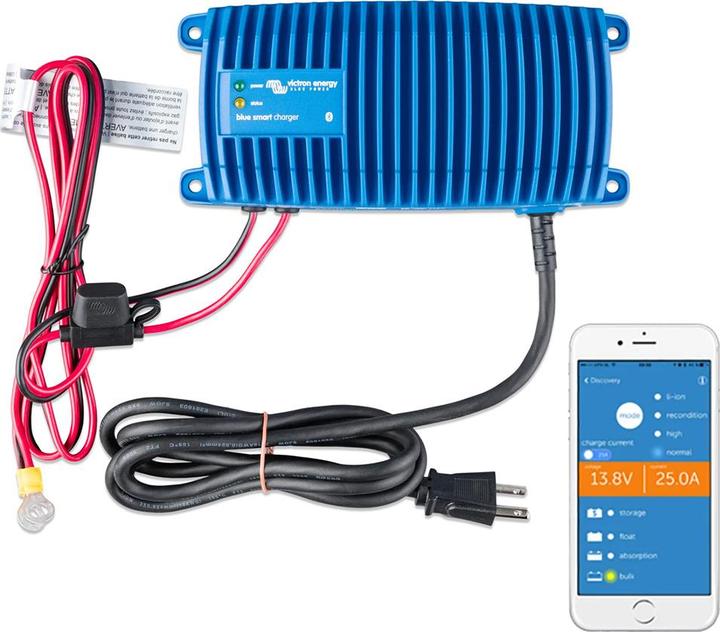 Productafbeelding Victron Energy Blue Smart IP67 Lader 24/12 (1+Si) (met Bluetooth) (24V, 12 A)