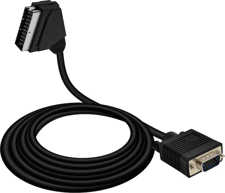 Image du produit LinQ Câble vidéo VGA/ Péritel (1.80 m)