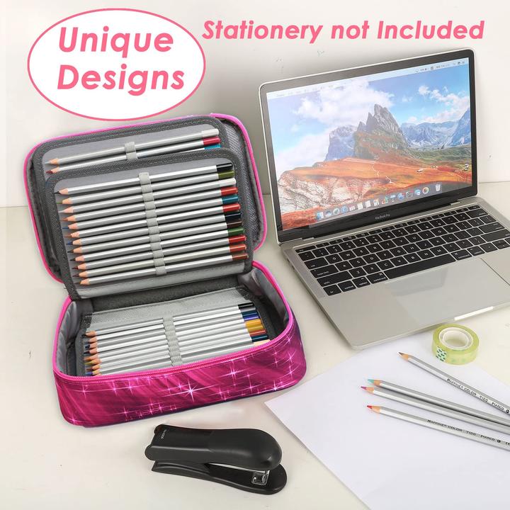 Produktbild Only-Bags.Store 72 Fächer Federmäppchen, Etui Buntstifthalter Etui