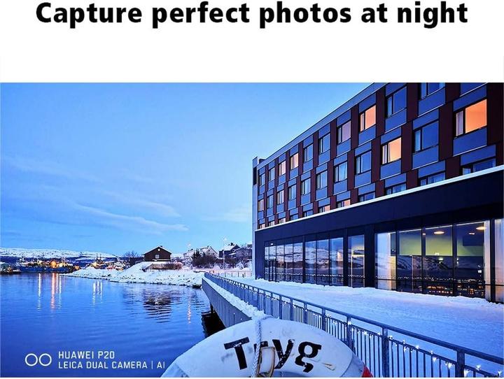 Actual product image Huawei P20 Single SIM Smartphone (128 GB, Black, 5.80", Single SIM)