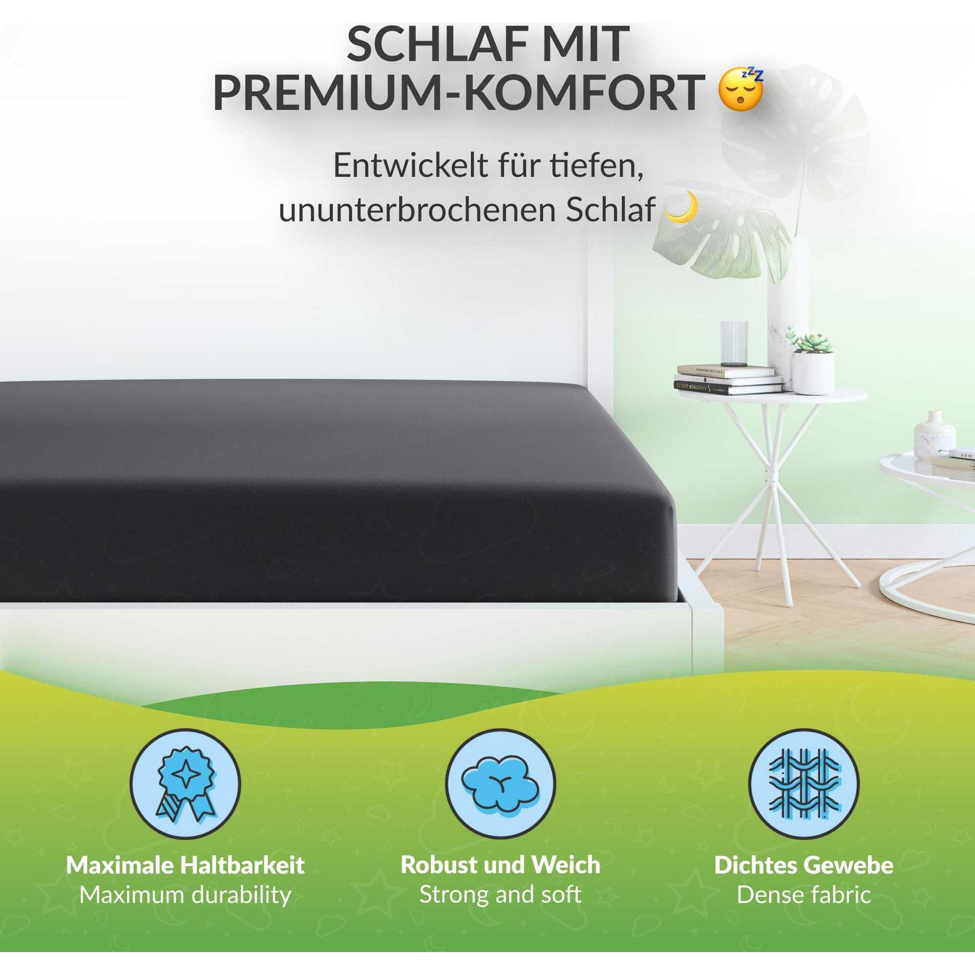 Thumbnail - Etérea, Fixleintuch, Spannbettlaken (100 x 200 cm, 120 x 200 cm)