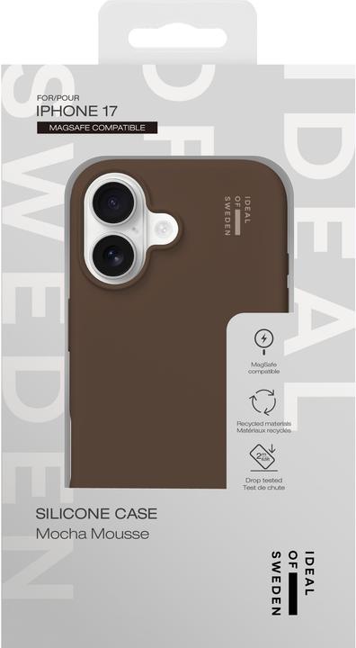 Produktbild iDeal Of Sweden MagSafe Silicone Cover Mocha Mousse (Apple iPhone 17)