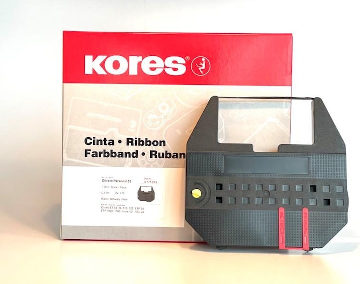 Produktbild Kores Korrekturband schwarz