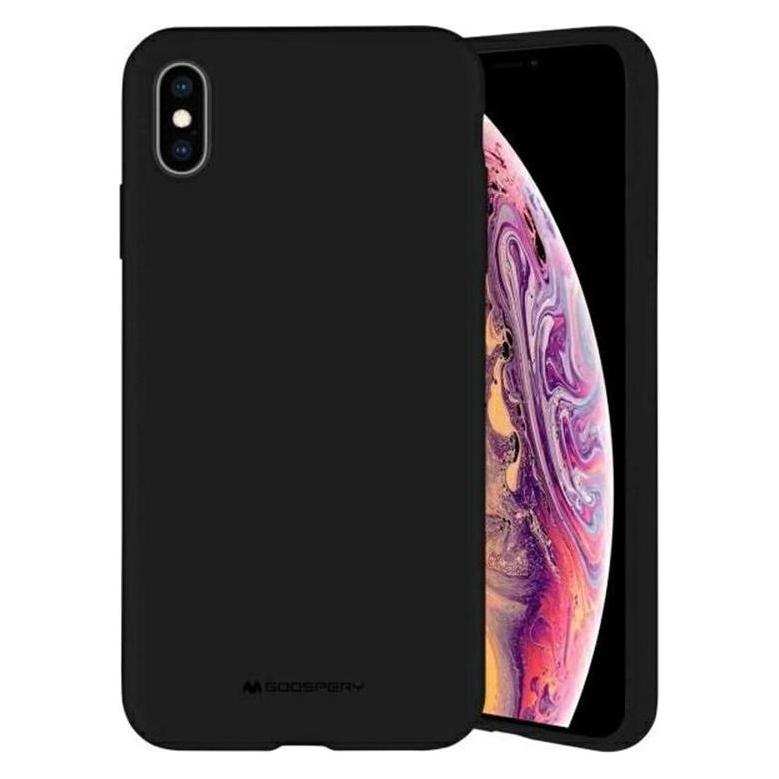 Mercury Nero Silicone Iphone 15 Pro 6,1" Czarny/ (Apple Iphone 15 Pro), Cover Smartphone,