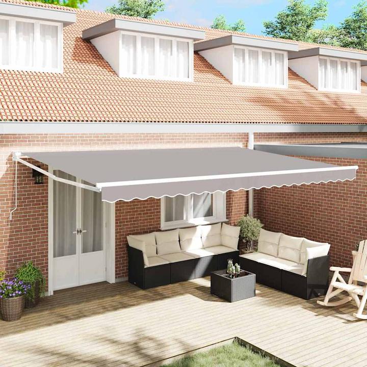 Actual product image vidaXL Retractable awning (3 m)