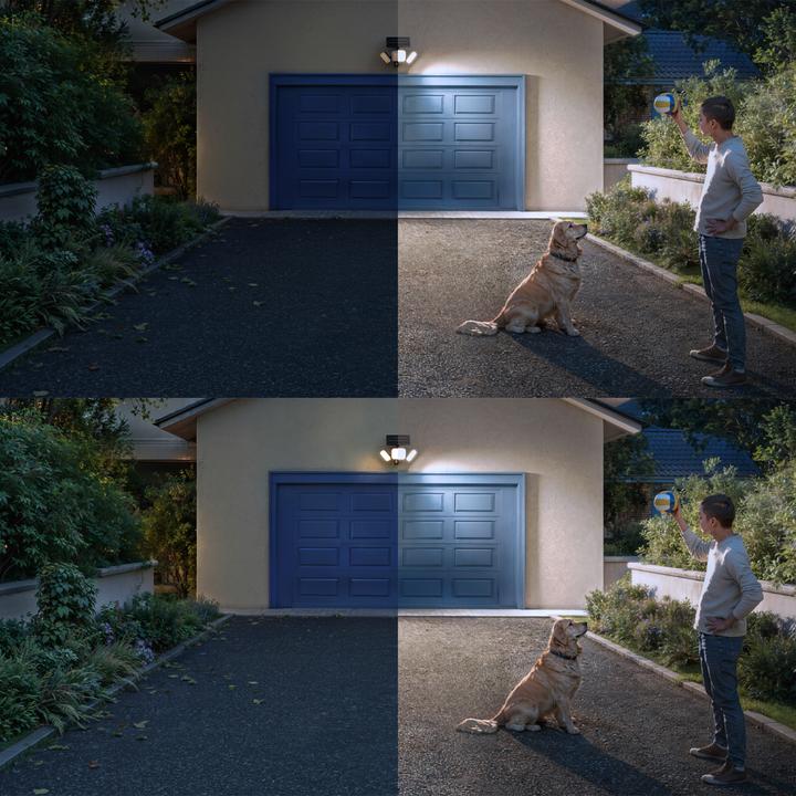 Actual product image Philips Outdoor Ultra-Efficient Solar Zyren (4000 lm, IP65)