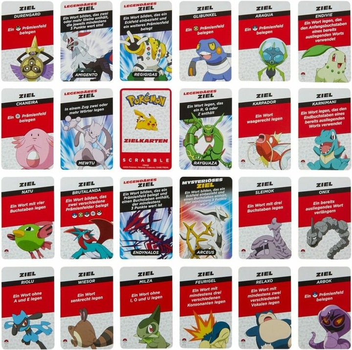 Actual product image Scrabble Pokemon (D) (German)