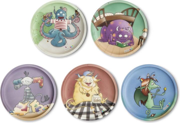 Actual product image Ergobag Klettie set monster friends 5pcs.