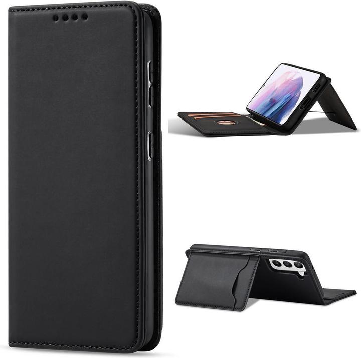 Immagine prodotto Hurtel Custodia per carte magnetiche per Samsung Galaxy S22 + (S22 Plus) Custodia per carte a portafoglio n (Samsung Galaxy S22+)