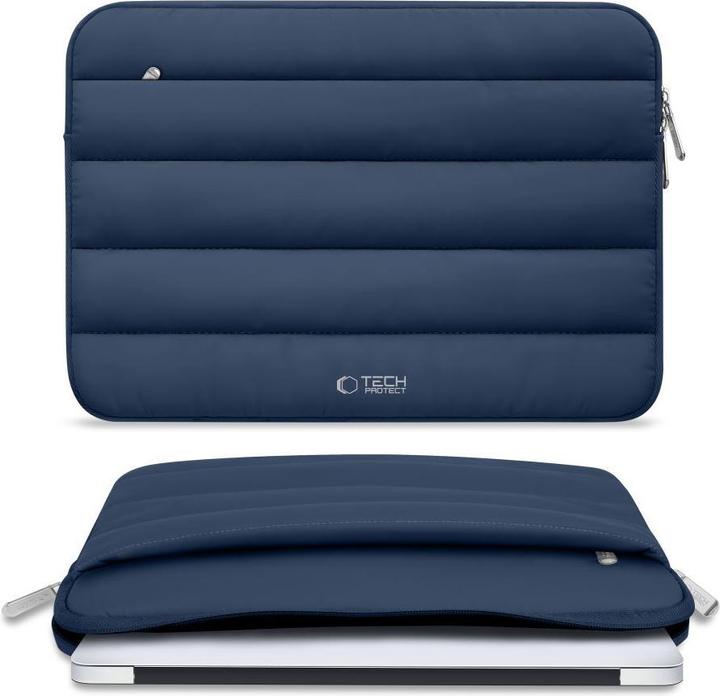Immagine prodotto Tech-Protect Tech-Protett Flauschige Laptoptasche 13-14 - Marineblau (14")