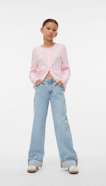 Produktbild Vero Moda VMTESSA Hohe Taille Weiter Beinschnitt Jeans Weit geschnitten (128)