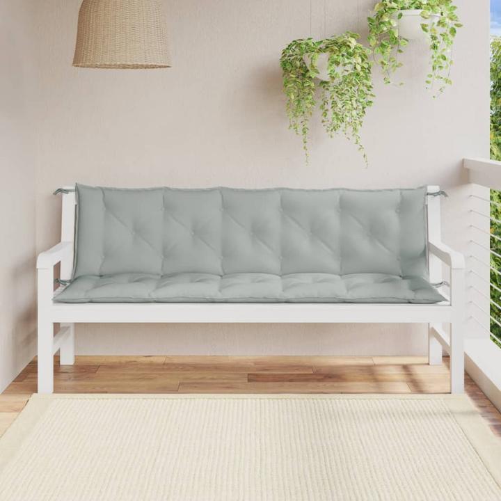 Immagine prodotto VidaXL Cuscini per panca da giardino 2 pezzi in tessuto (180 x 50 x 7 cm)