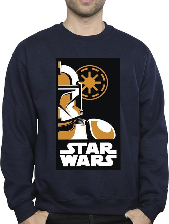 Produktbild Star Wars Stormtrooper Art Poster Sweatshirt (L)