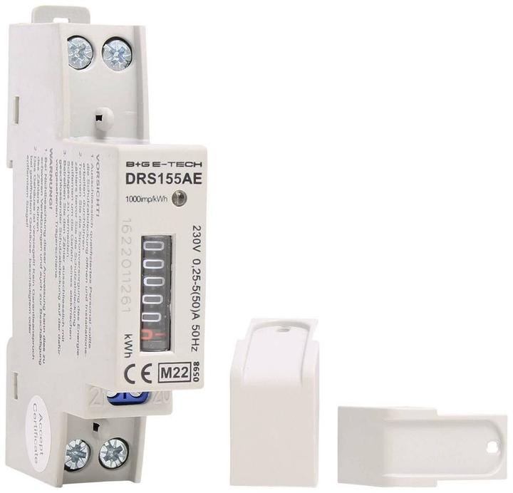 Produktbild Counttec Wechselstromzähler für die Hutschiene Rollenzählwerk