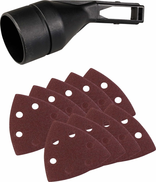 Immagine prodotto Einhell TC-DS 20 E 4464255 Levigatrice a delta con accessori 200W 90 x 90 x 90mm (Smerigliatrice a delta, 200 W)