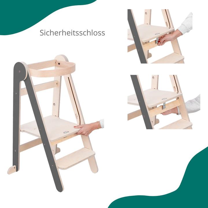 Actual product image MamaToyz Folding learning tower
