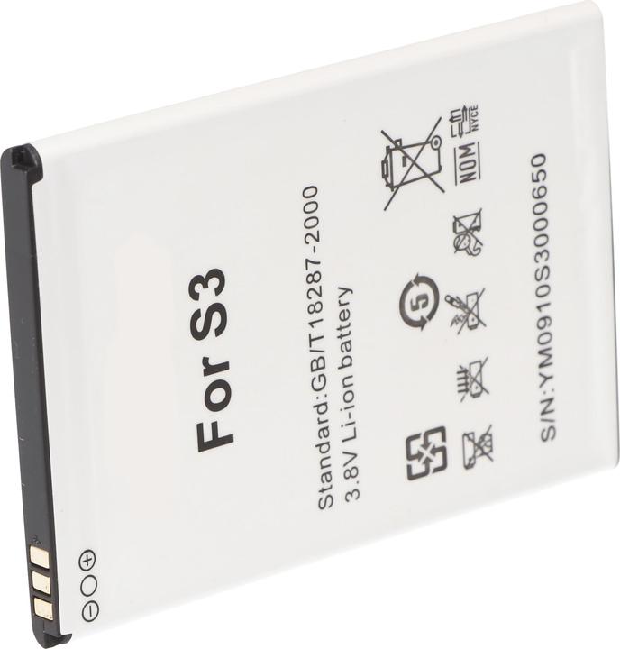 Produktbild XCell Li-Ion-Akku - 3000mAh 3.8V für Handy, Smartphone, Telefon wie JY-S3